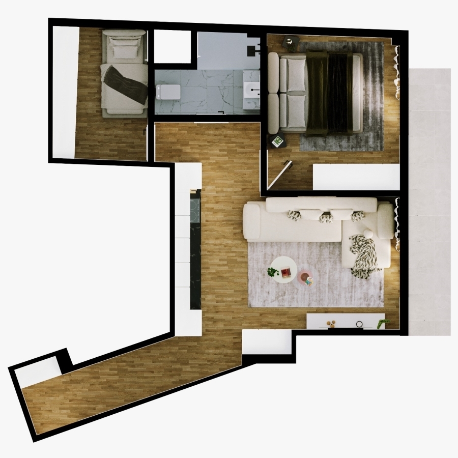(For Sale) Residential Apartment || Piraias/Piraeus - 55 Sq.m, 2 Bedrooms, 210.000€ 