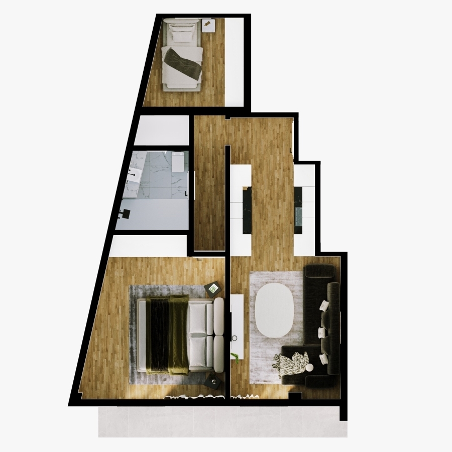 (For Sale) Residential Apartment || Piraias/Piraeus - 53 Sq.m, 2 Bedrooms, 220.000€ 